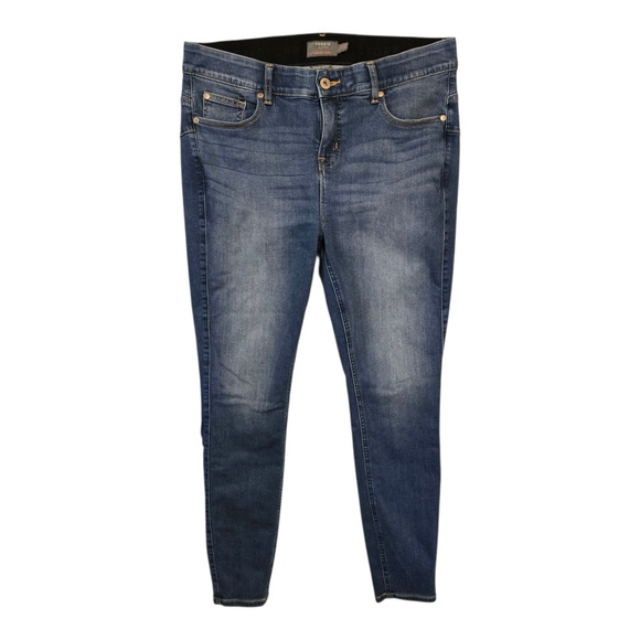 Torrid Bombshell Skinny Jeans Womens Size 16R Blue High Rise Med Wash Casual - Picture 2 of 13